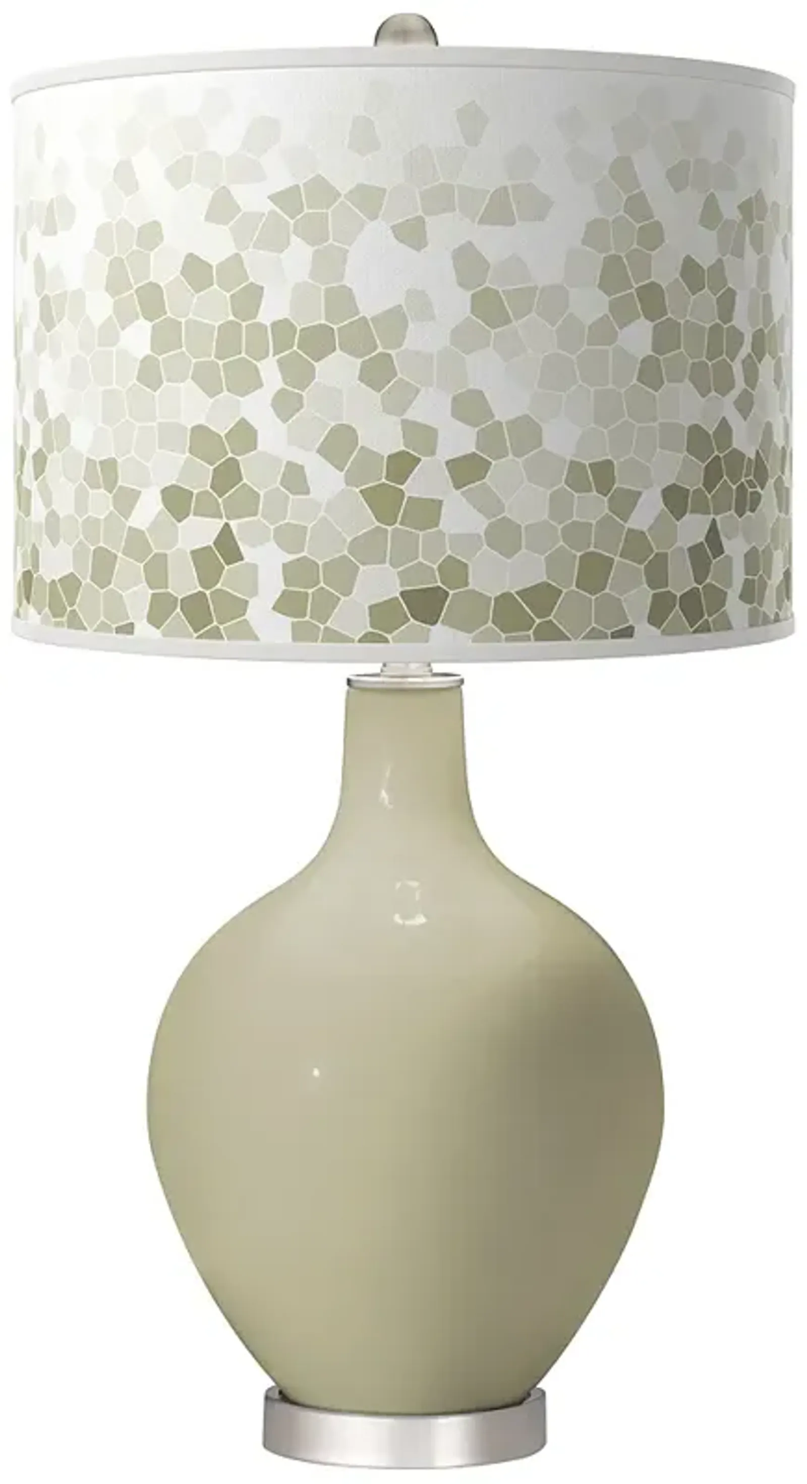 Sage Mosaic Ovo Table Lamp