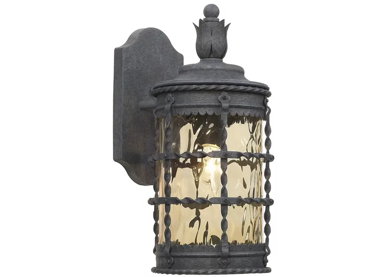 Minka Lavery Mallorca Collection 16" High Iron Outdoor Wall Light