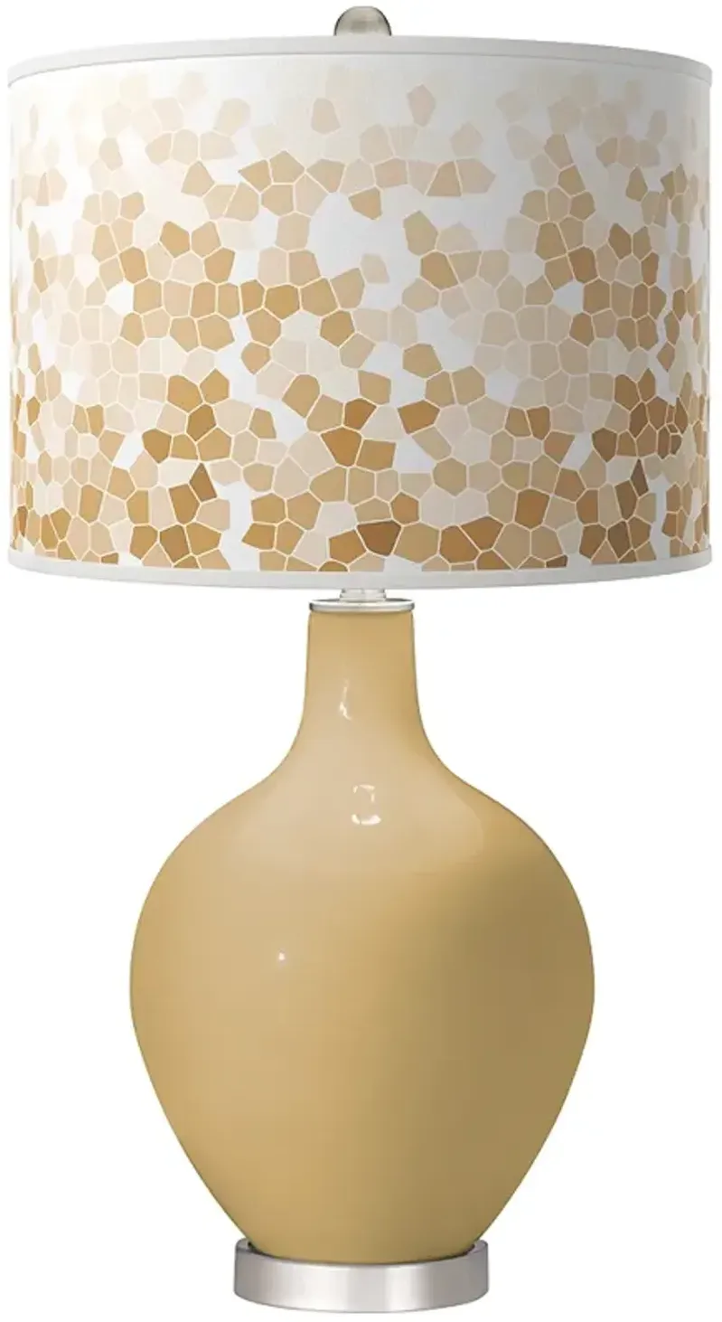 Empire Gold Mosaic Ovo Table Lamp