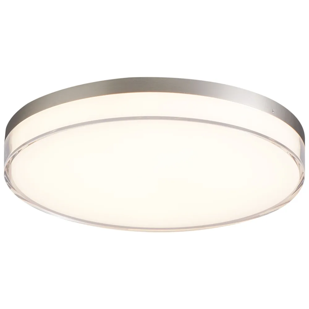 Vantage  LED Brushed Nickel Flush Mount