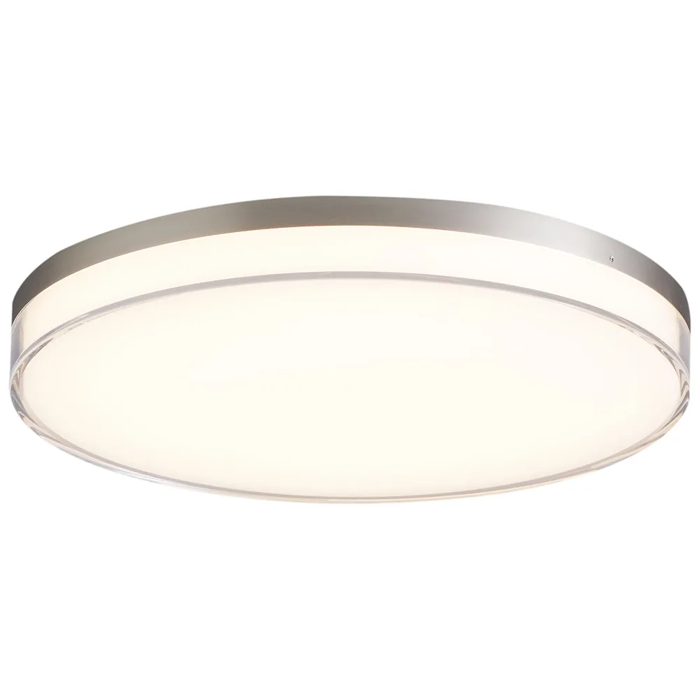 Vantage  LED Brushed Nickel Flush Mount