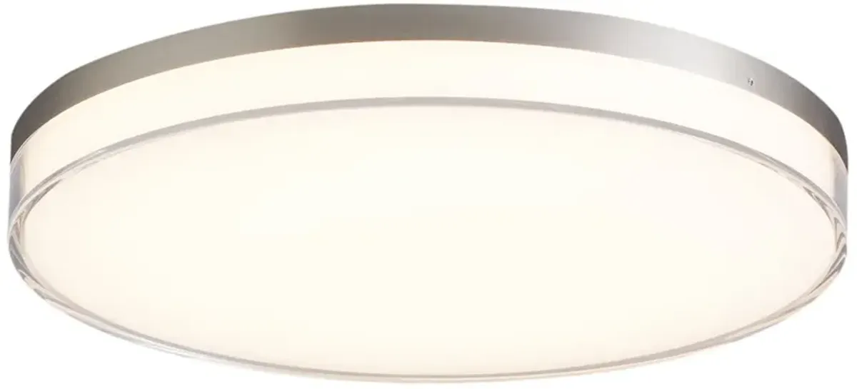 Vantage 13" Wide Brushed Nickel Metal LED Ceiling Light