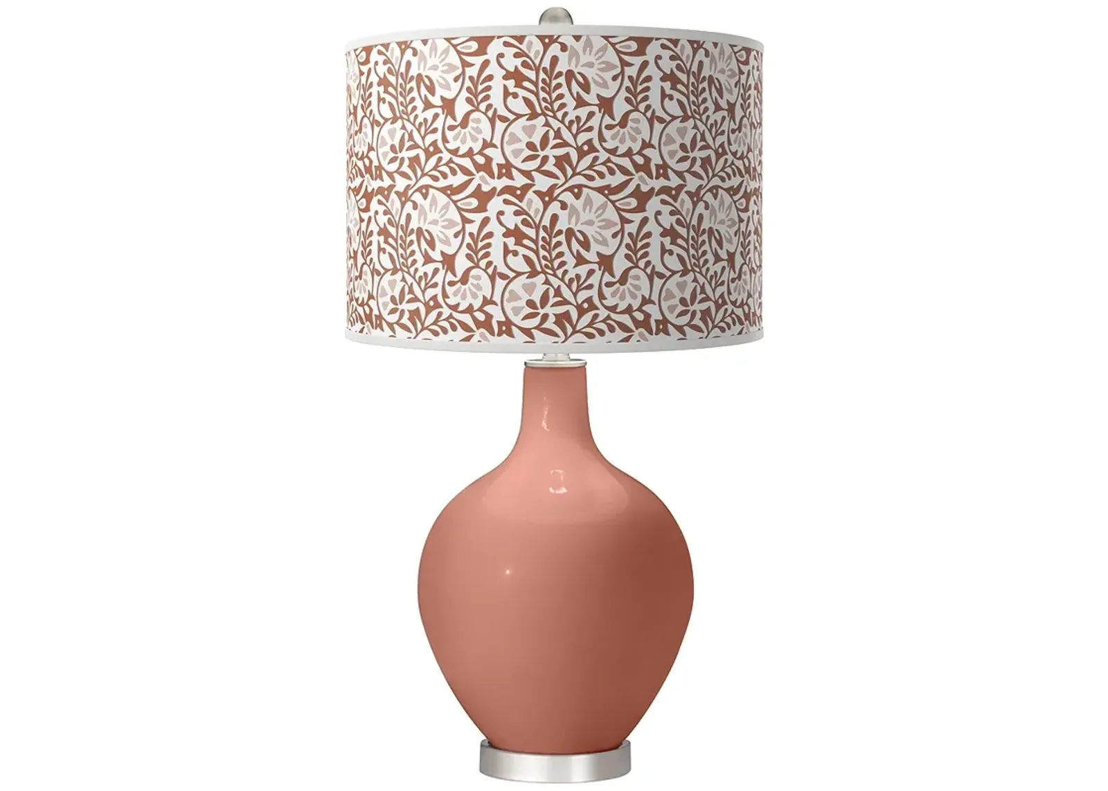 Rojo Dust Gardenia Ovo Table Lamp