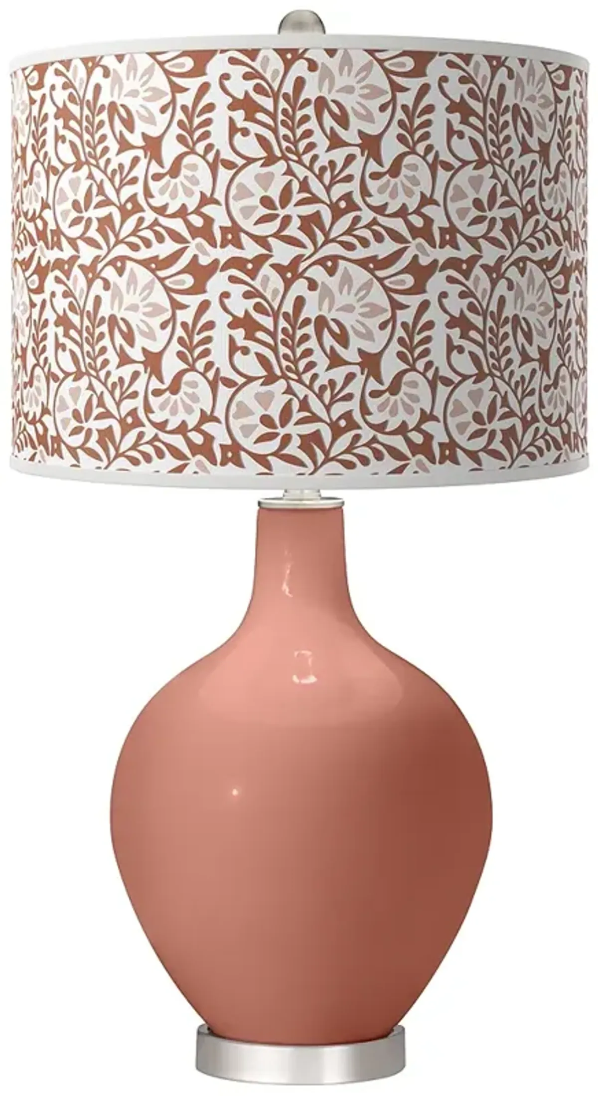 Rojo Dust Gardenia Ovo Table Lamp