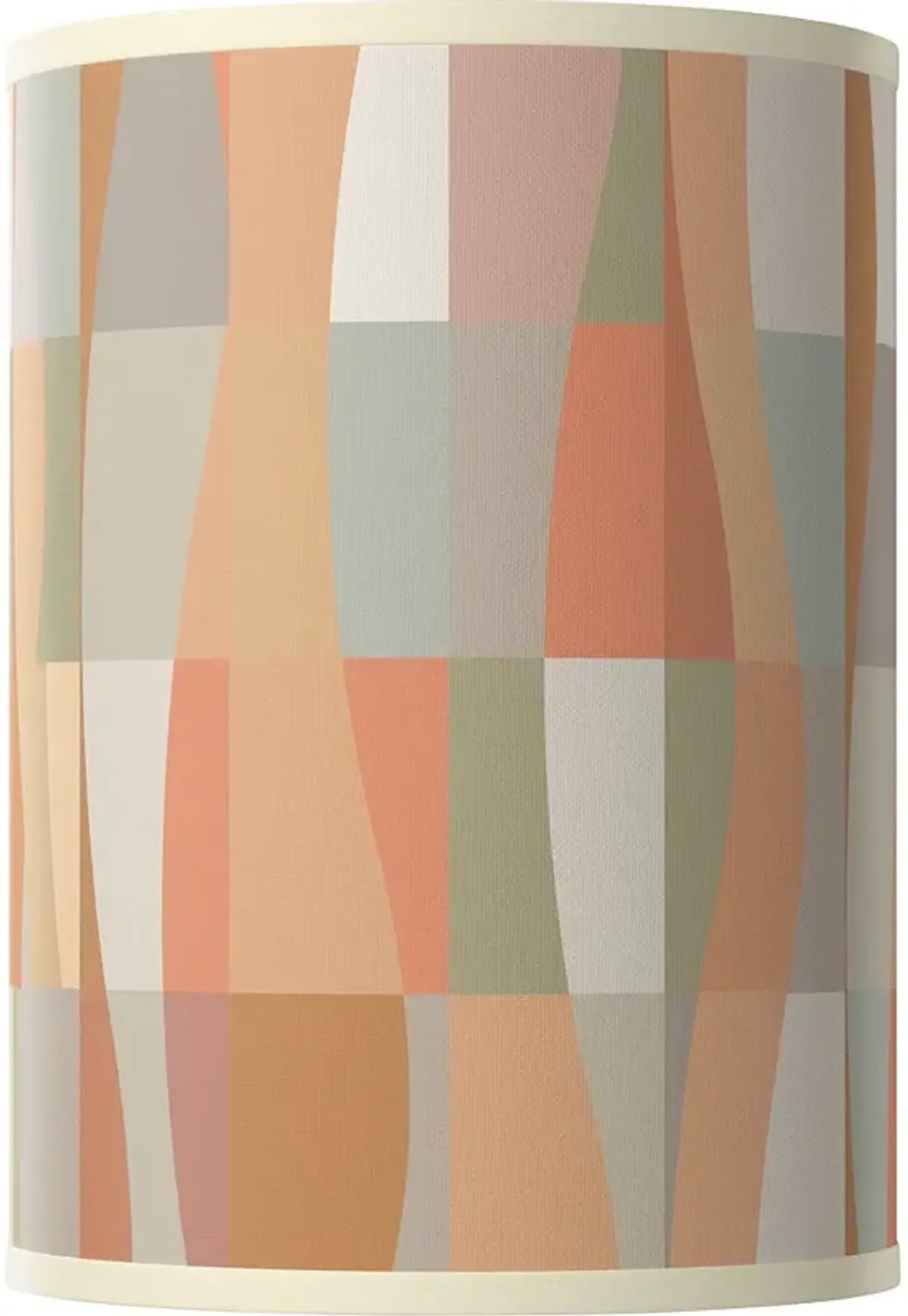 Sedona White Giclee Round Cylinder Lamp Shade 8x8x11 (Spider)