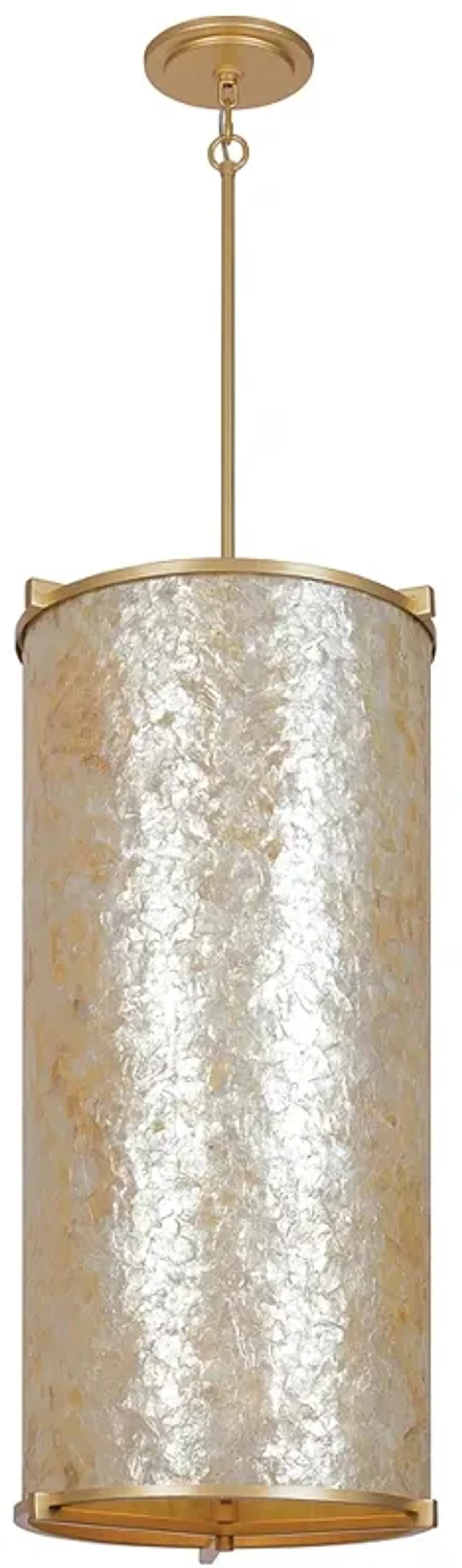 Metropolitan Sommers Bend 6-Light Fawn Gold Foyer Pendant