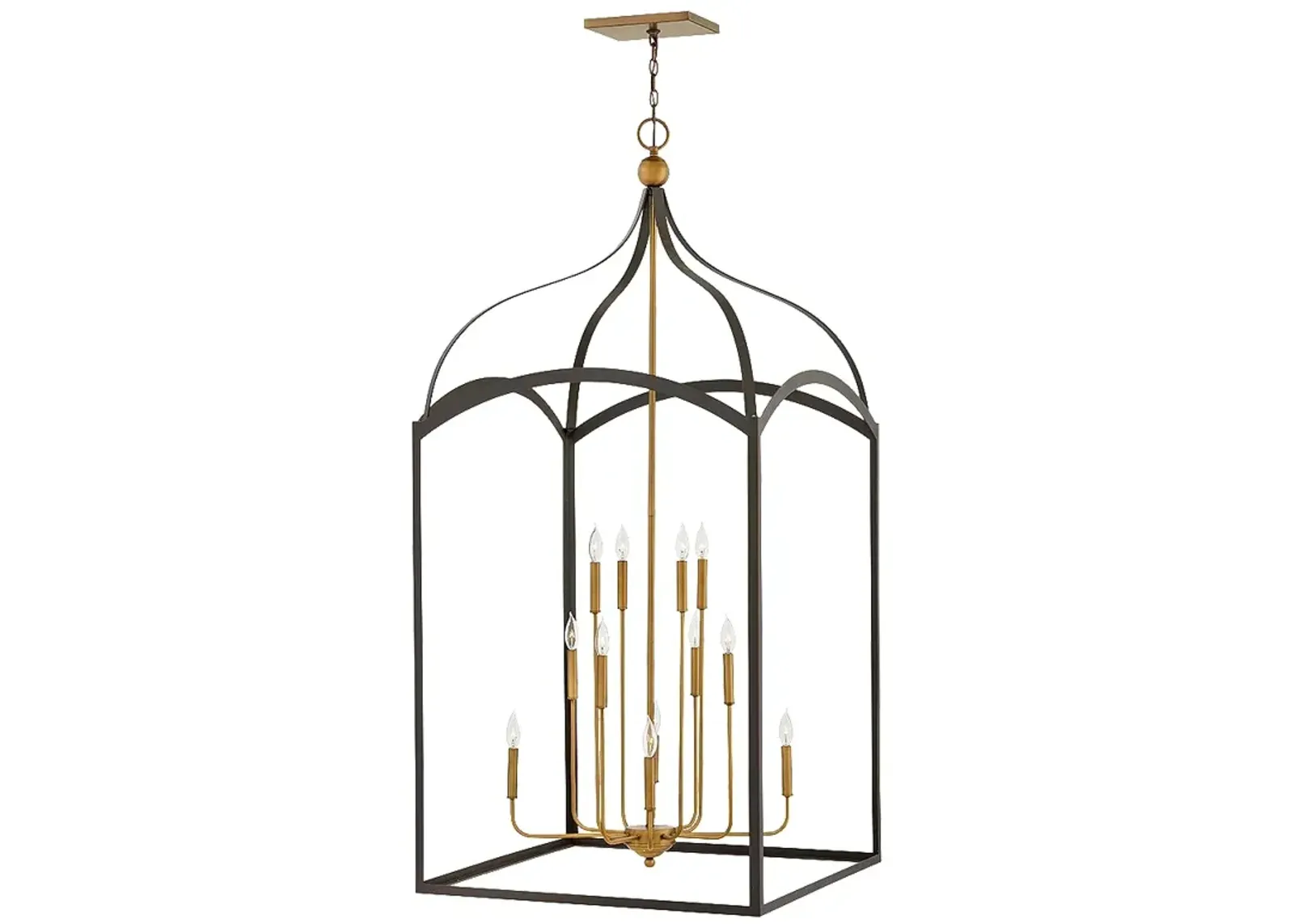 Hinkley Lighting Clarendon 30" Wide 12-Light Open Cage Chandelier