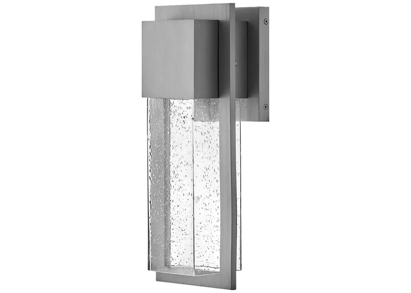 Lark-Alex Outdoor-Small Wall Mount Lantern-Antique Brushed Aluminum