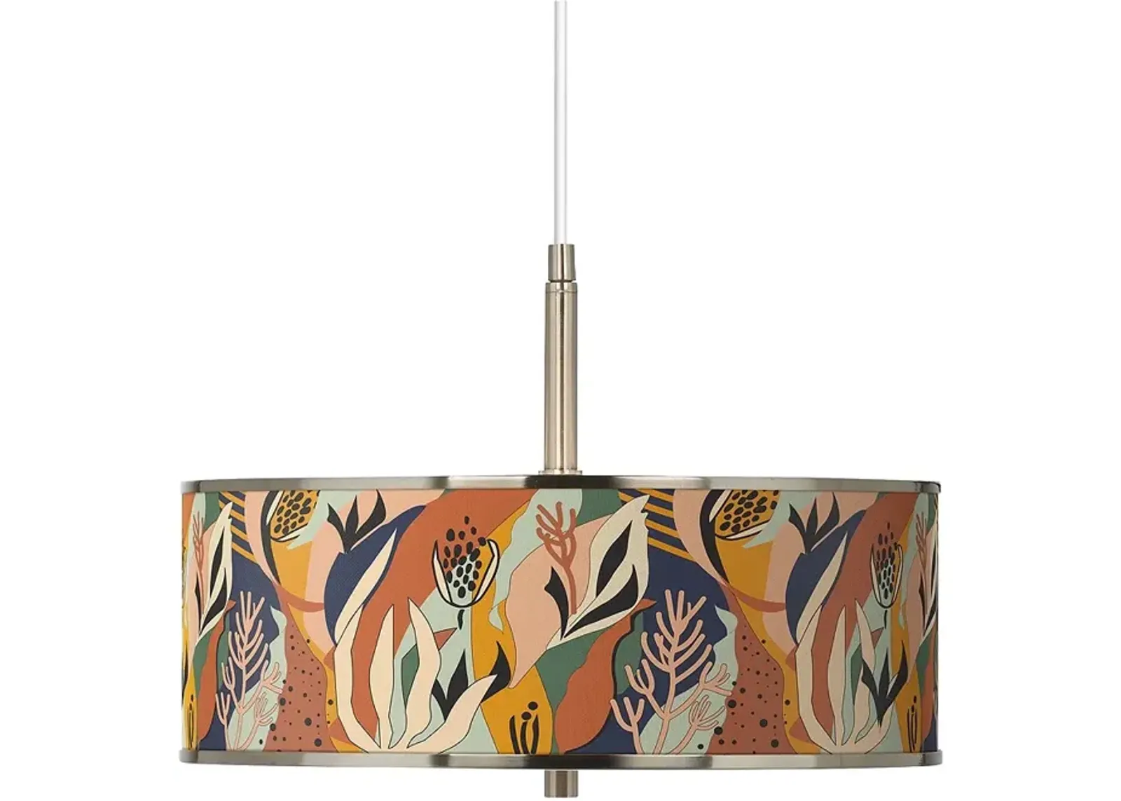 Wild Desert Giclee Glow 16" Wide Pendant Light