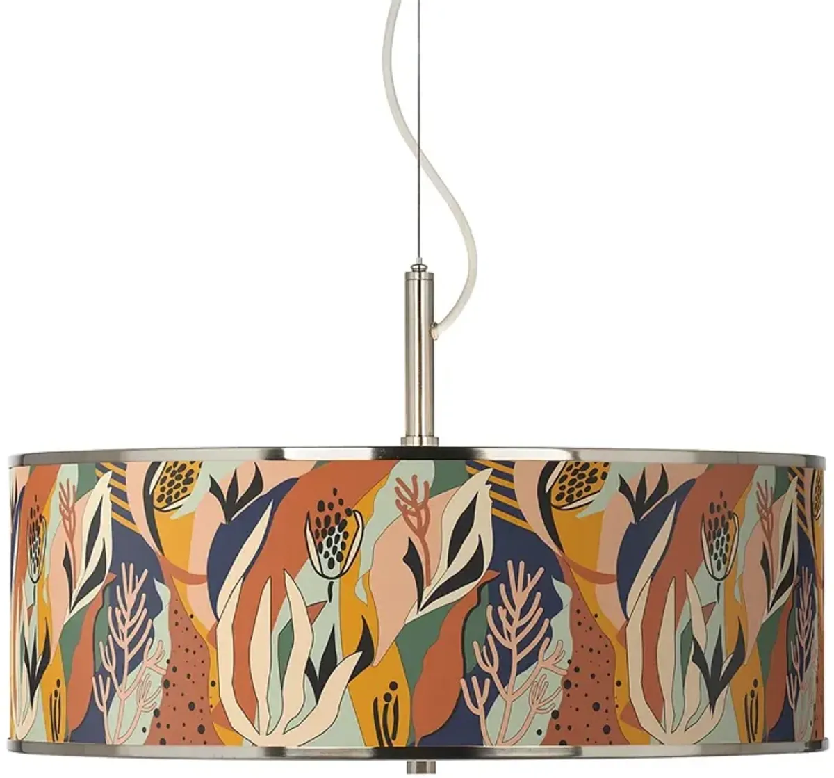 Wild Desert Giclee Glow 20" Wide Pendant Light