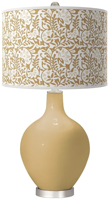 Empire Gold Gardenia Ovo Table Lamp