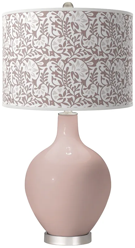 Glamour Gardenia Ovo Table Lamp