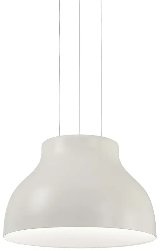 Kettle Up 16 3/4" Wide Matte White LED Pendant Light