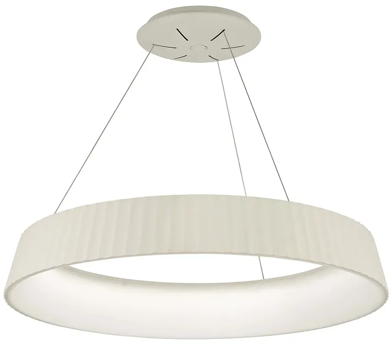 George Kovacs Star Gate 33 1/2" Wide White LED Pendant Light