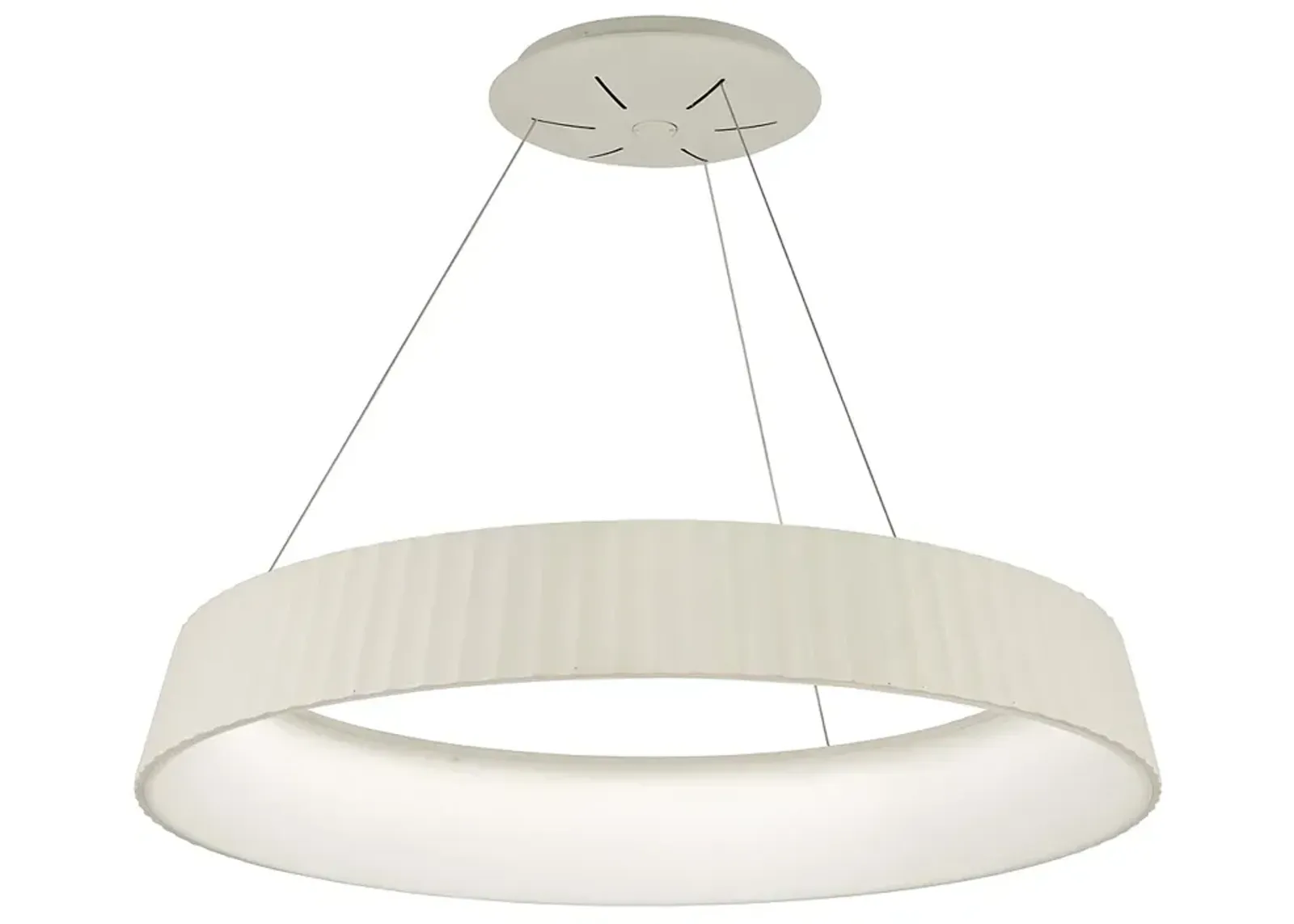 George Kovacs Star Gate 33 1/2" Wide White LED Pendant Light