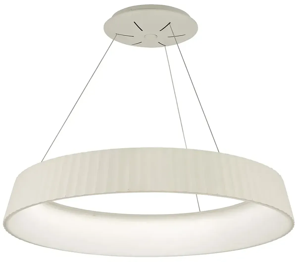 George Kovacs Star Gate 33 1/2" Wide White LED Pendant Light