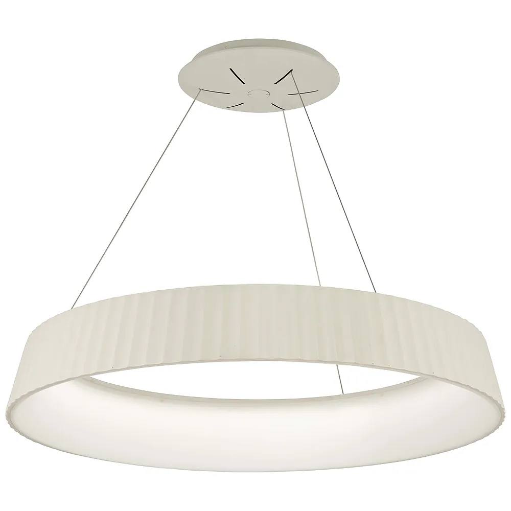 George Kovacs Star Gate 33 1/2" Wide White LED Pendant Light