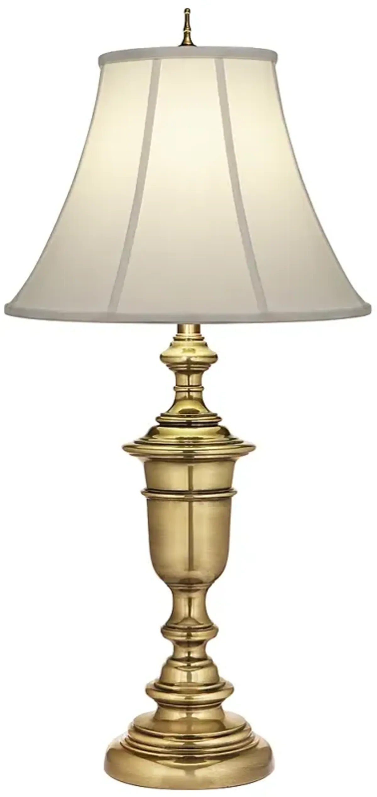 Stiffel 34" Traditional Burnished Brass Table Lamp