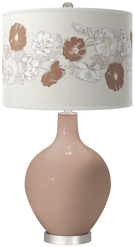Redend Point Rose Bouquet Ovo Table Lamp