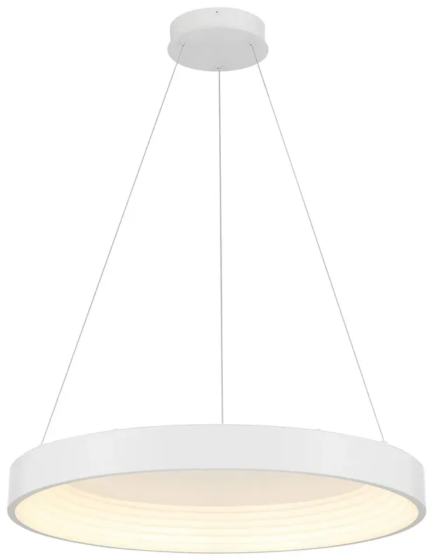 George Kovacs Conc 1-Light LED Matte White Pendant