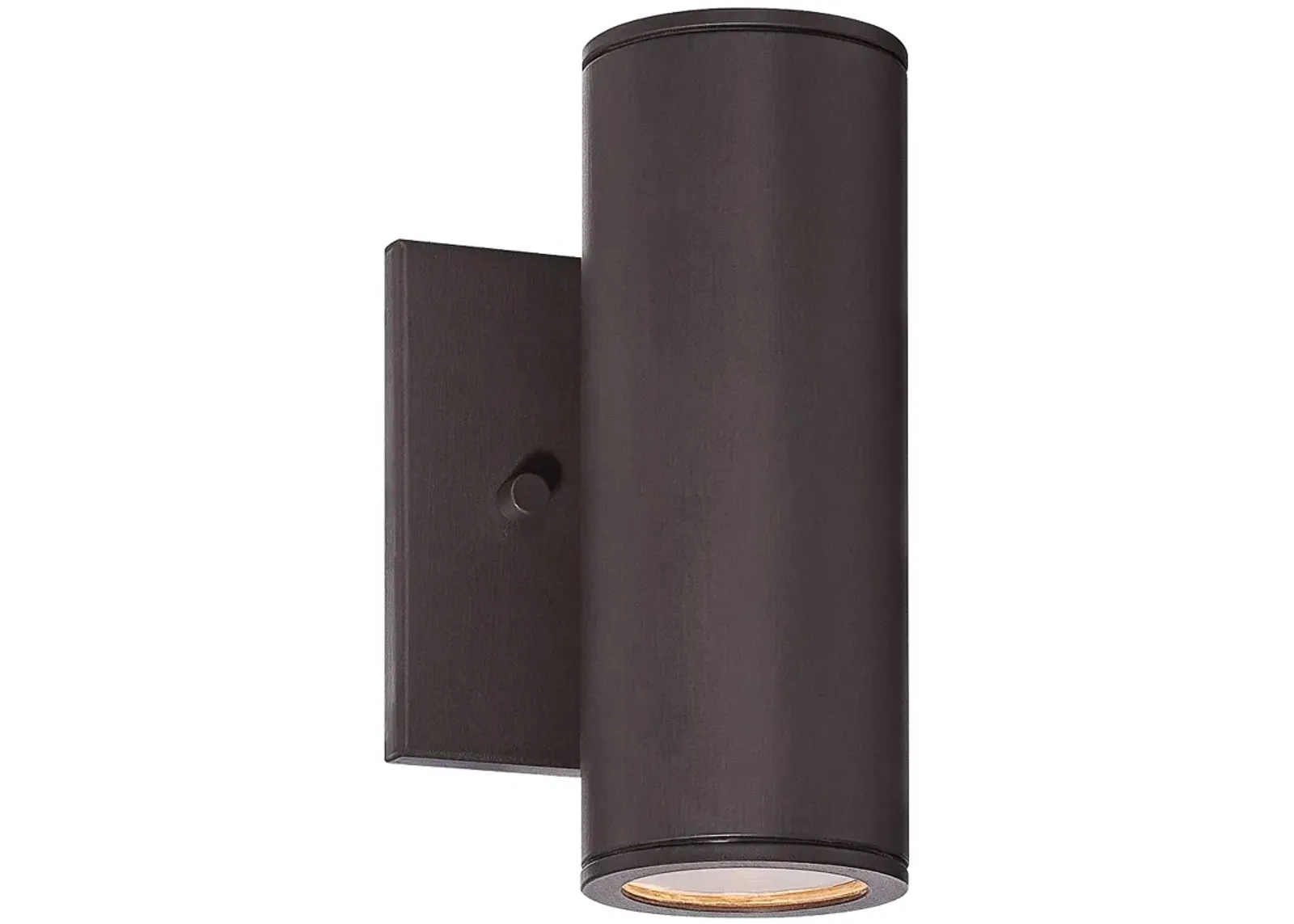 Minka Skyline 7 3/4" High Modern LED Bronze Outdoor Wall Light