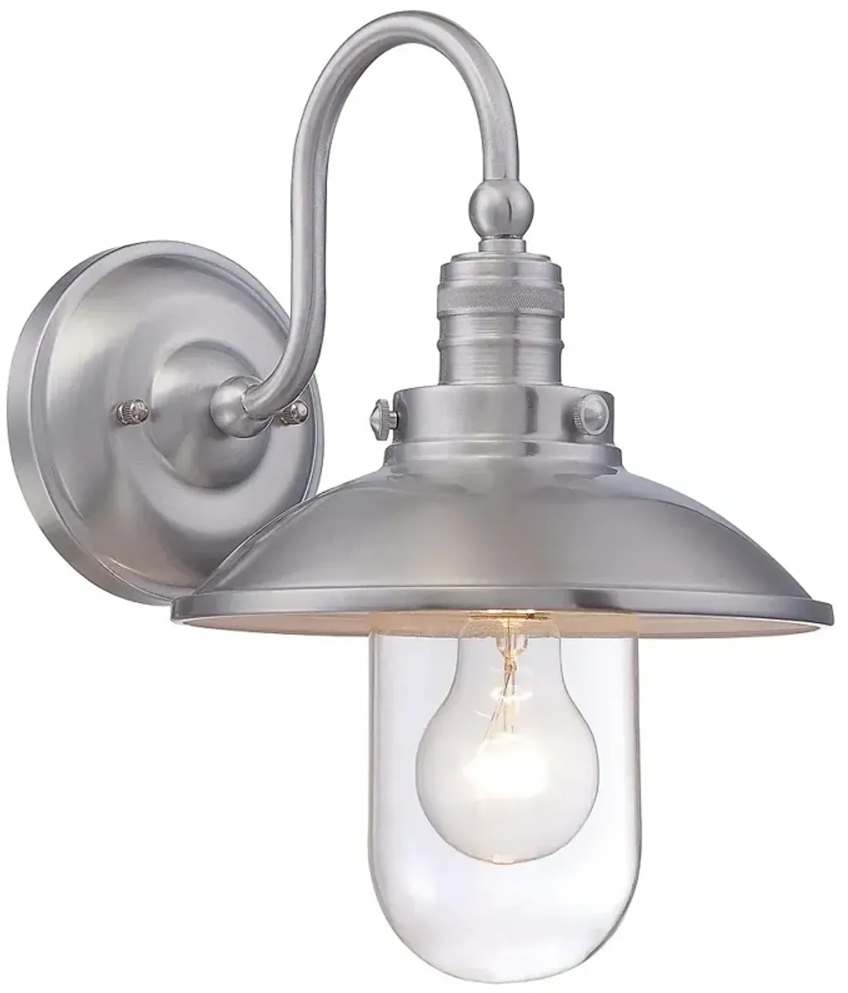 Minka Downtown Edison 13" High Aluminum Outdoor Wall Light