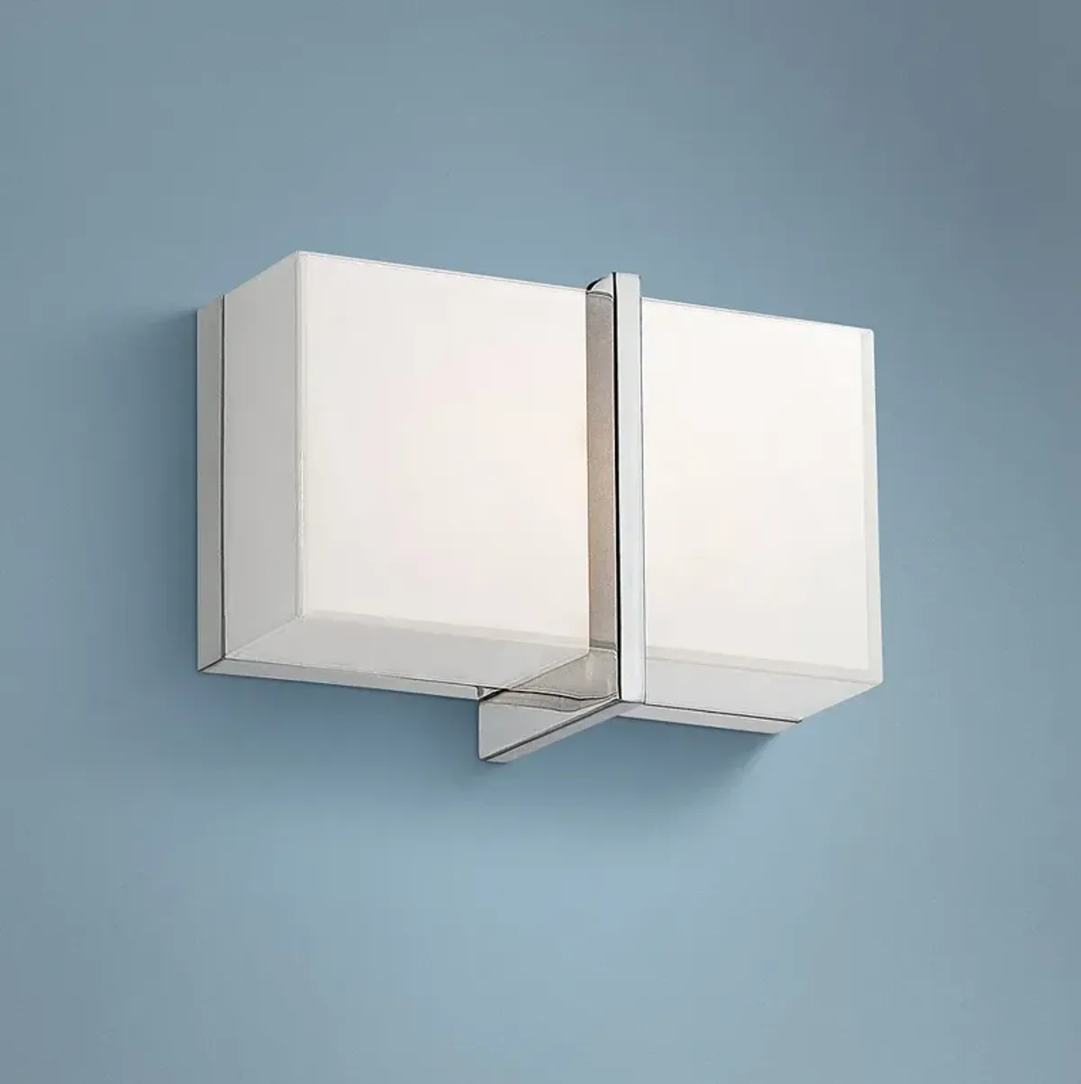 Rise 5 1/2" High Chrome LED Wall Sconce