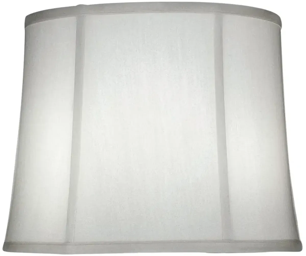 Stiffel Ivory Shadow Deep Drum Lamp Shade 13x15x12 (Spider)