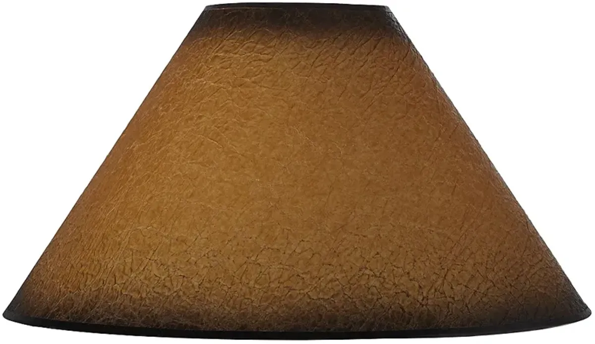 Springcrest Laine Distressed Faux Paper Lamp Shade 6x19x12 (Spider)