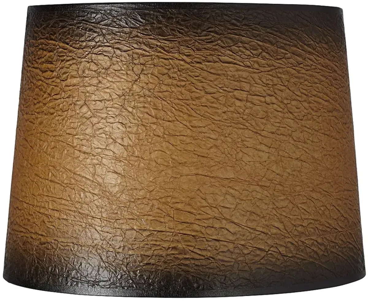 Springcrest Distressed Faux Paper Lamp Shade 13x15x11 (Spider)