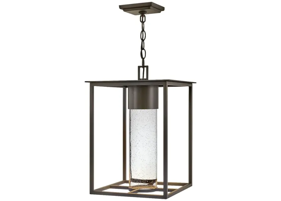 Coen 17 3/4"H Oil-Rubbed Bronze LED Outdoor Hanging Light