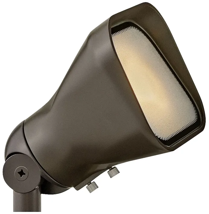 Hinkley - Landscape Accent Flood Lumacore- LED 12W 3000K 12V- Bronze