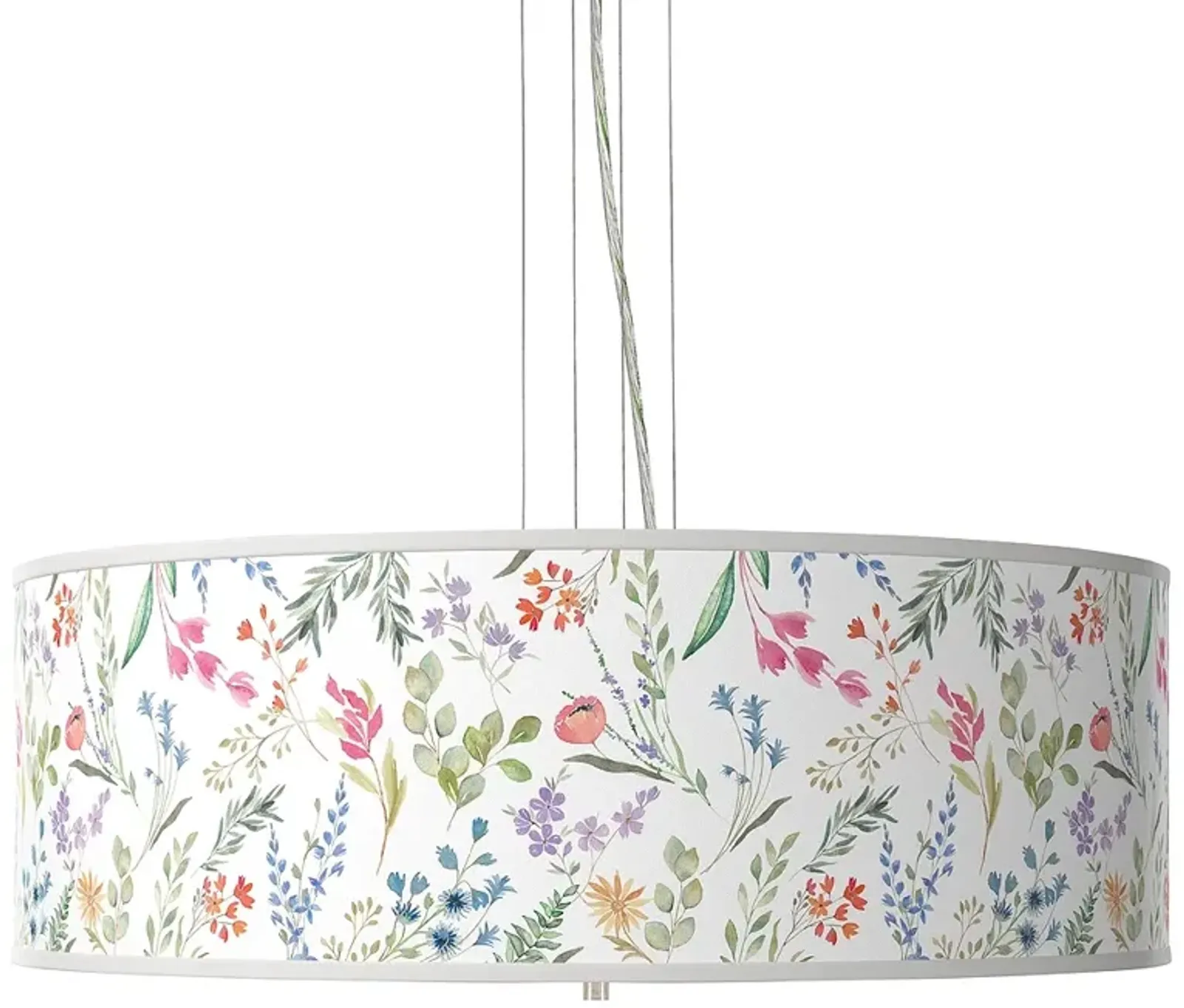 Spring's Joy Giclee 24" Wide 4-Light Pendant Chandelier