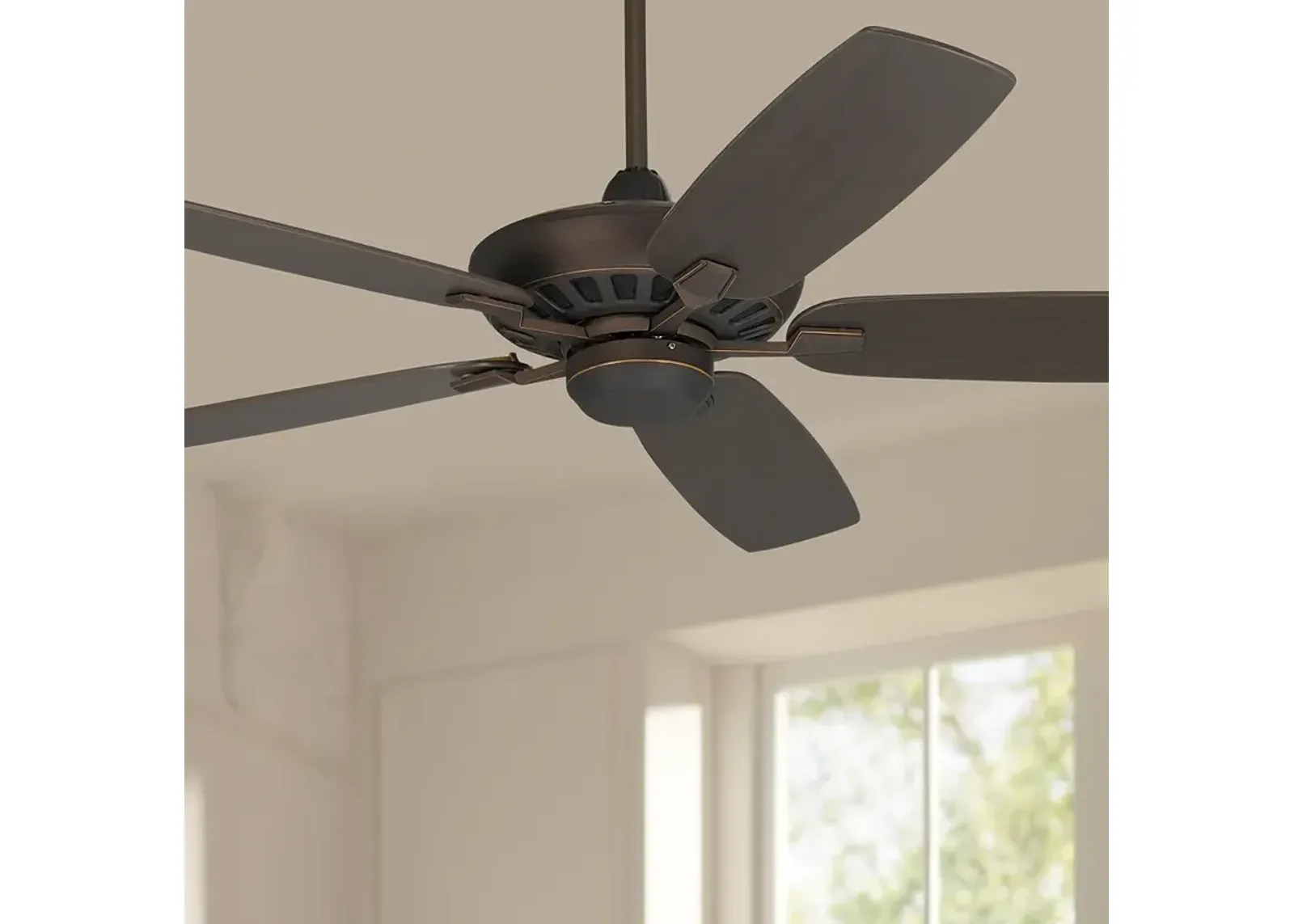 52" Casa Journey Oil-Rubbed Bronze Ceiling Fan with Remote Control