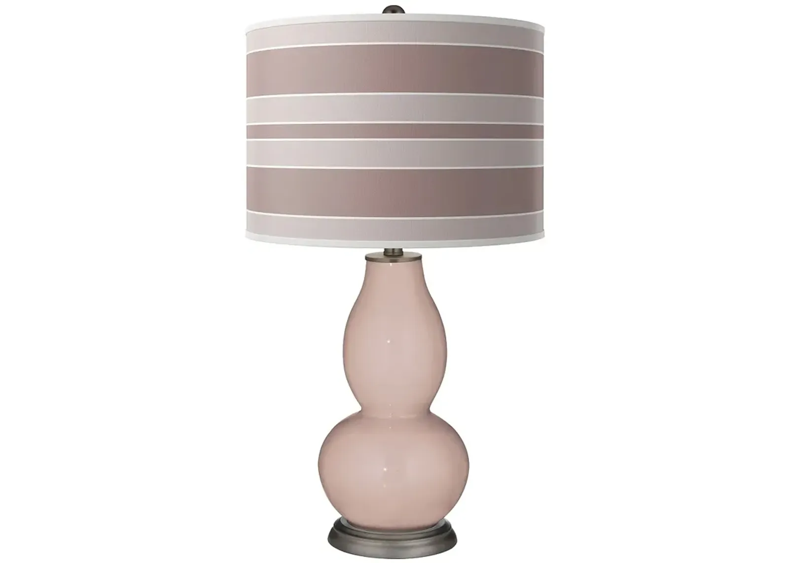 Glamour Bold Stripe Double Gourd Table Lamp