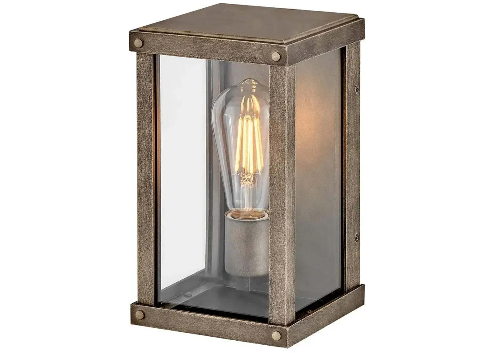 Hinkley - Outdoor Beckham Extra Small Wall Mount Lantern- Burnished Bronze