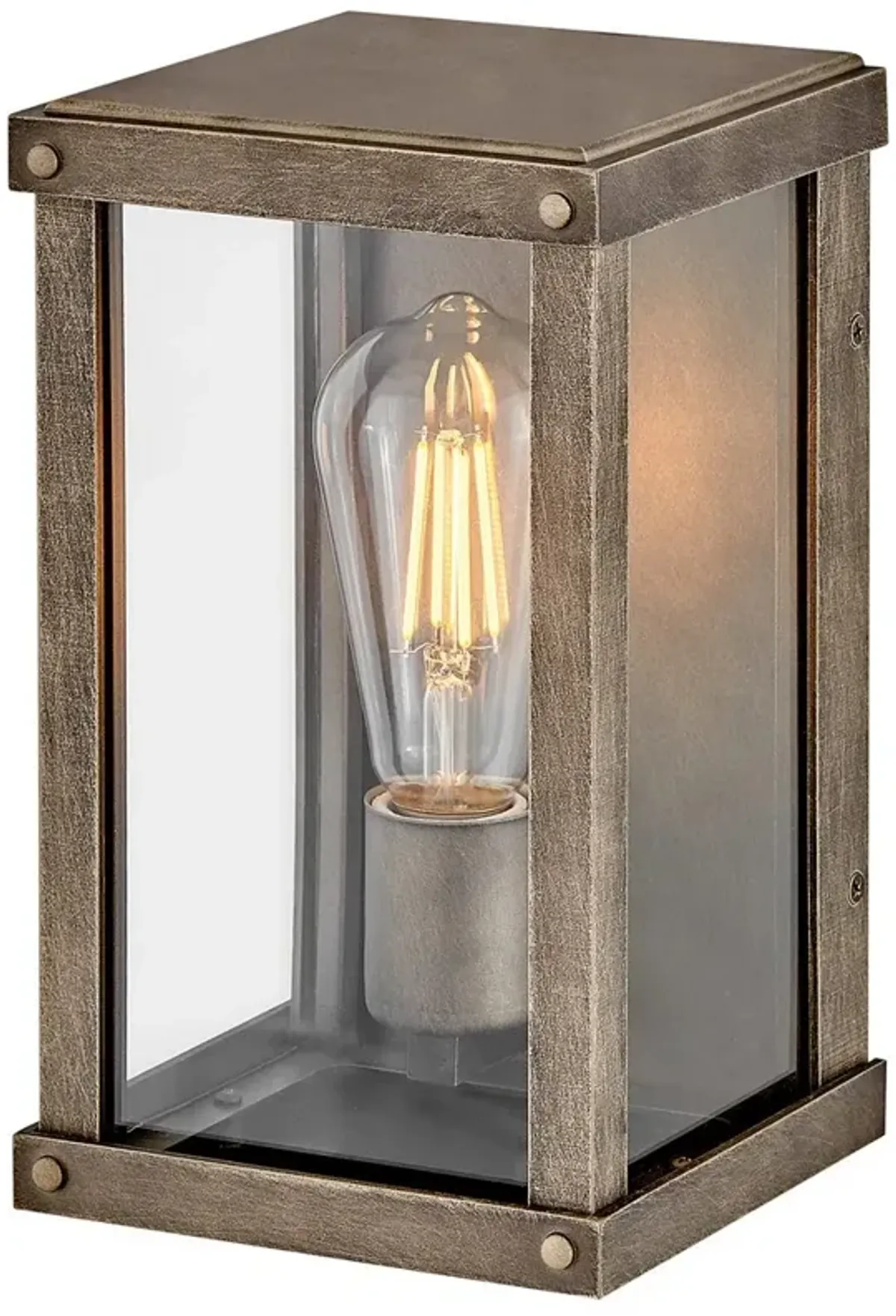 Hinkley - Outdoor Beckham Extra Small Wall Mount Lantern- Burnished Bronze