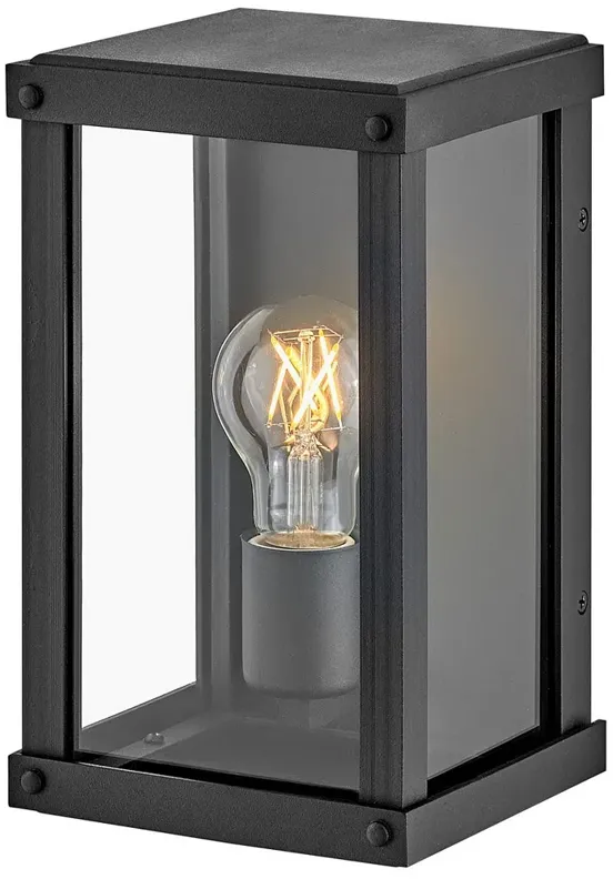 Hinkley - Outdoor Beckham Extra Small Wall Mount Lantern- Museum Black