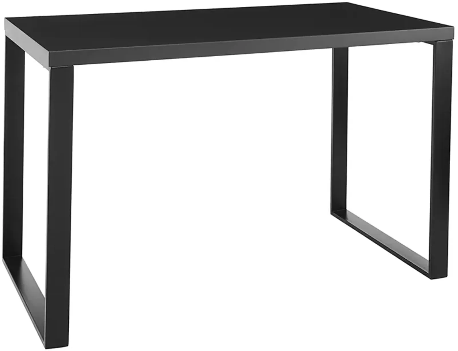 Dillon 47 1/4" Wide Matte Anthracite and Black Desk