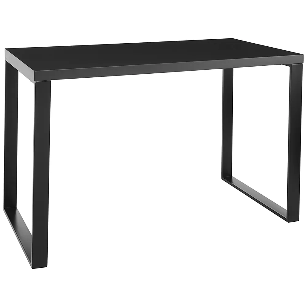 Dillon 47 1/4" Wide Matte Anthracite and Black Desk