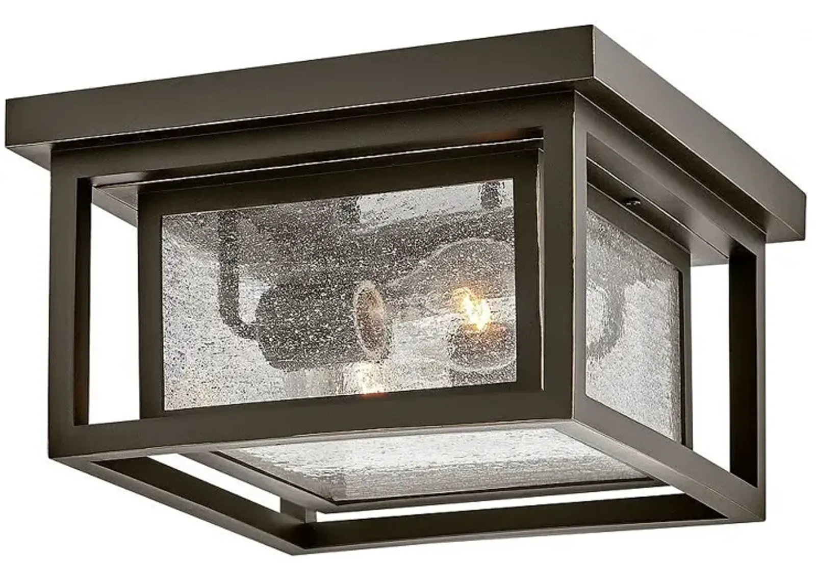 Hinkley Republic 11" Wide Oil Rubbed Bronze Outdoor Ceiling Light