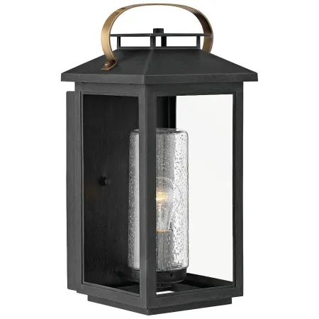 Hinkley Atwater 17 1/2" High Black Outdoor Wall Light