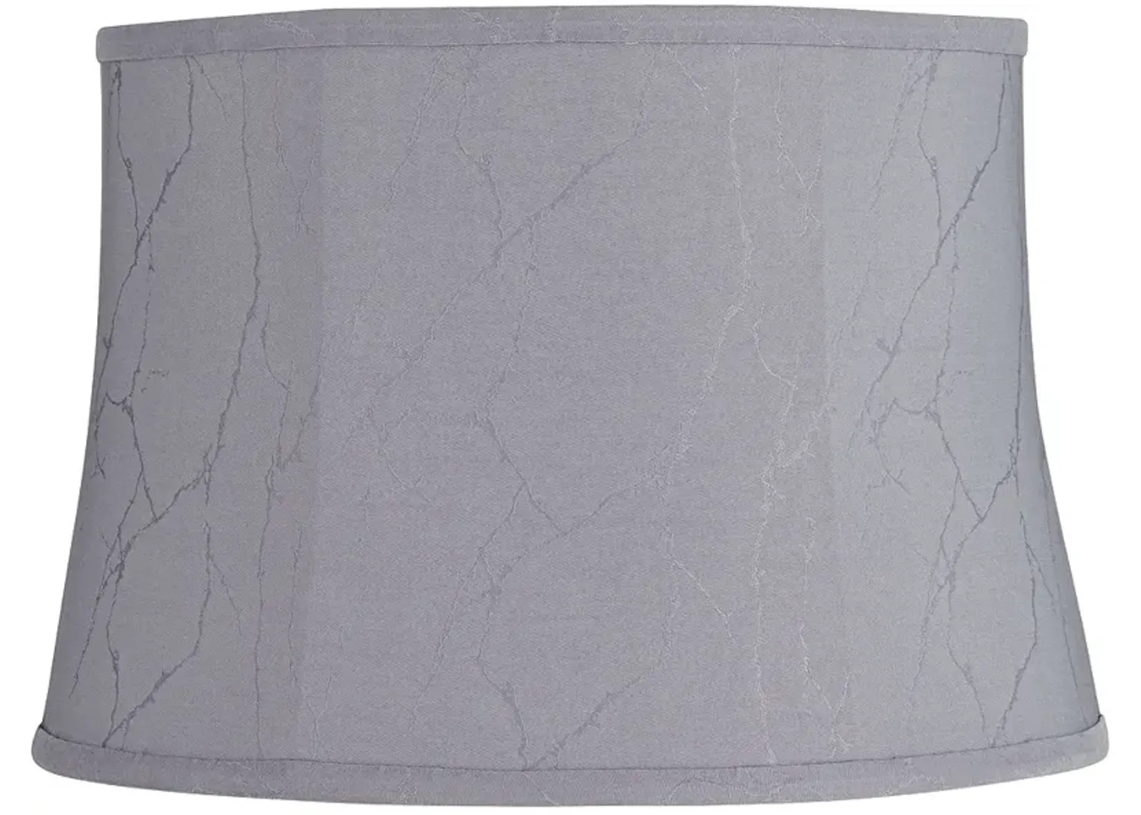 Griotte Gray Softback Drum Lamp Shade 14x16x11 (Spider)