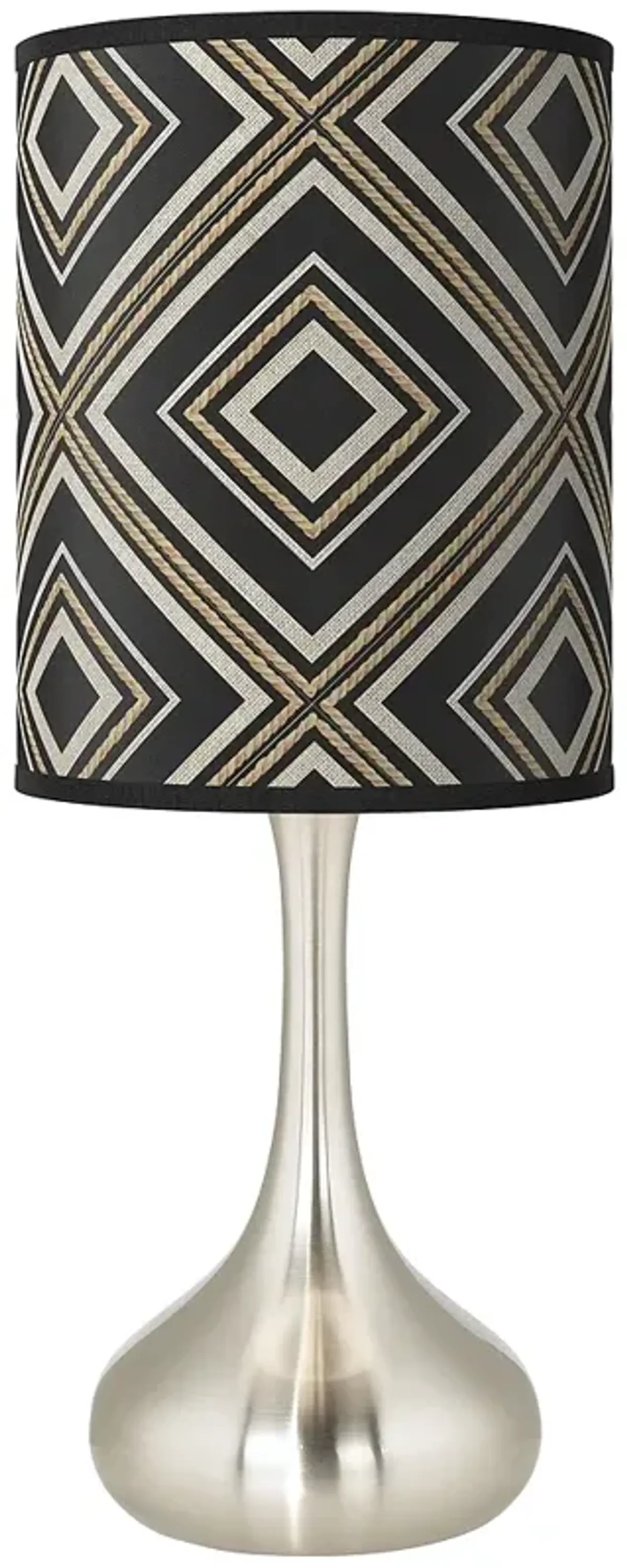 Rhythm Giclee Droplet Table Lamp