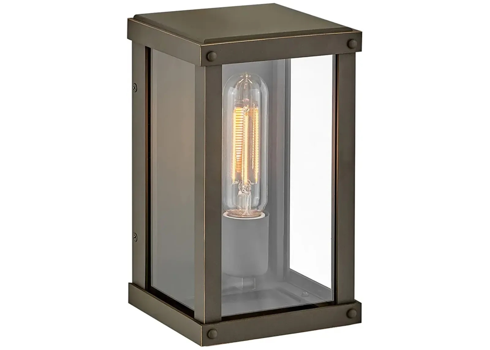 Hinkley - Outdoor Beckham Extra Small Wall Mount Lantern- Oil Rubbed Bronze