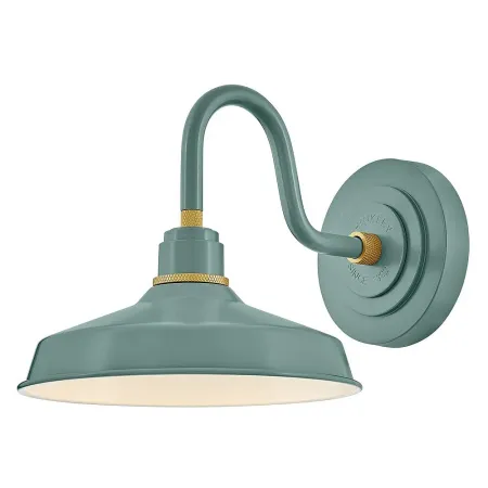 Hinkley Foundry Classic 9 1/4" High Sage Green Outdoor Barn Light