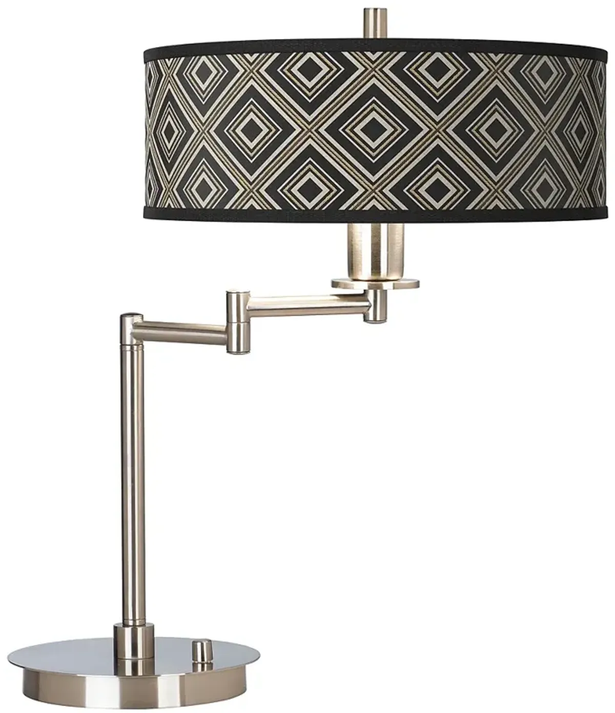 Giclee Gallery 20 1/2" Rhythm Giclee Shade CFL Swing Arm Desk Lamp
