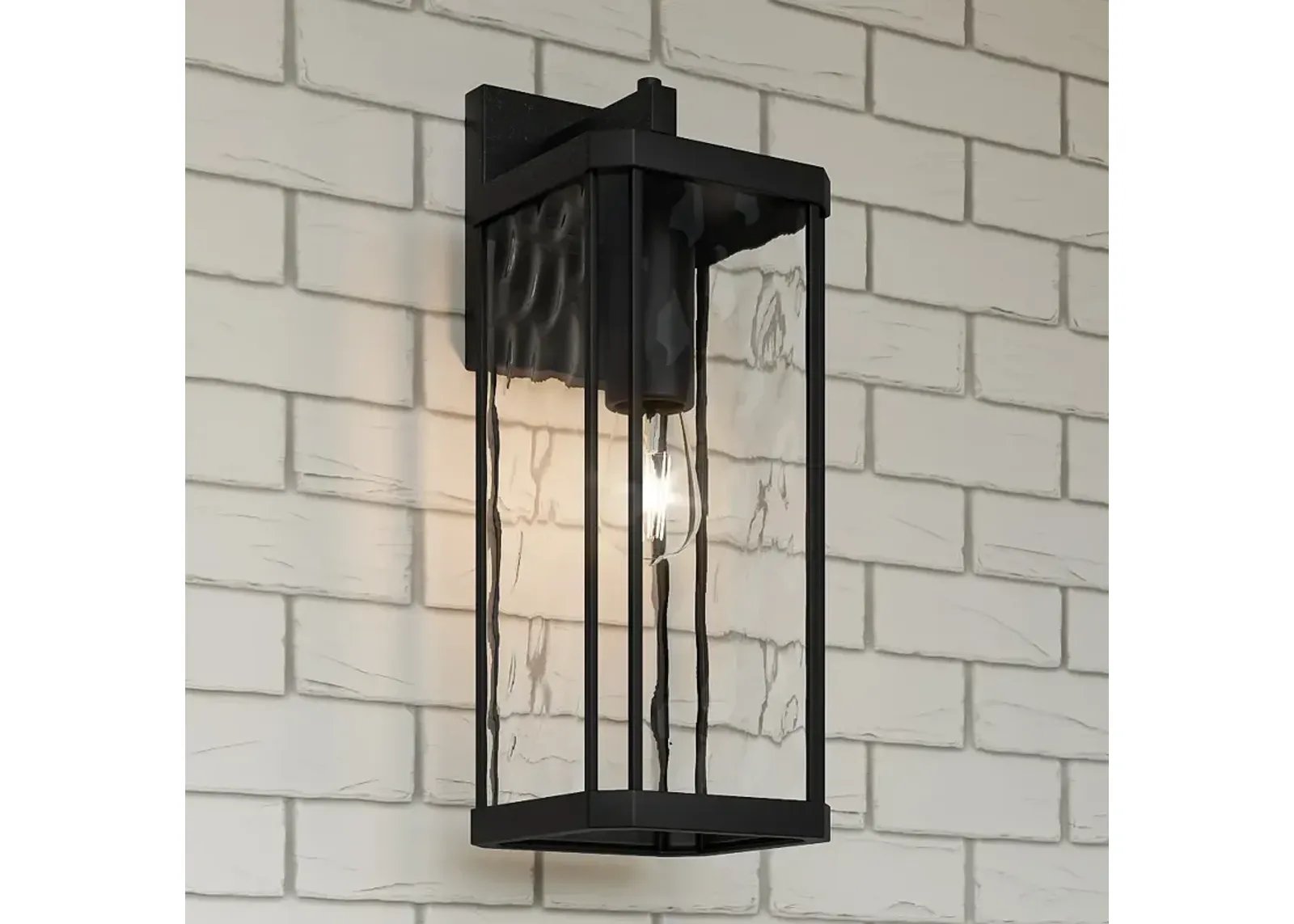 Quoizel Balchier 19 3/4" High Matte Black Outdoor Wall Light