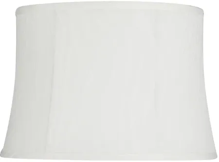 Hawley White Softback Drum Lamp Shade 14x16x11 (Washer)