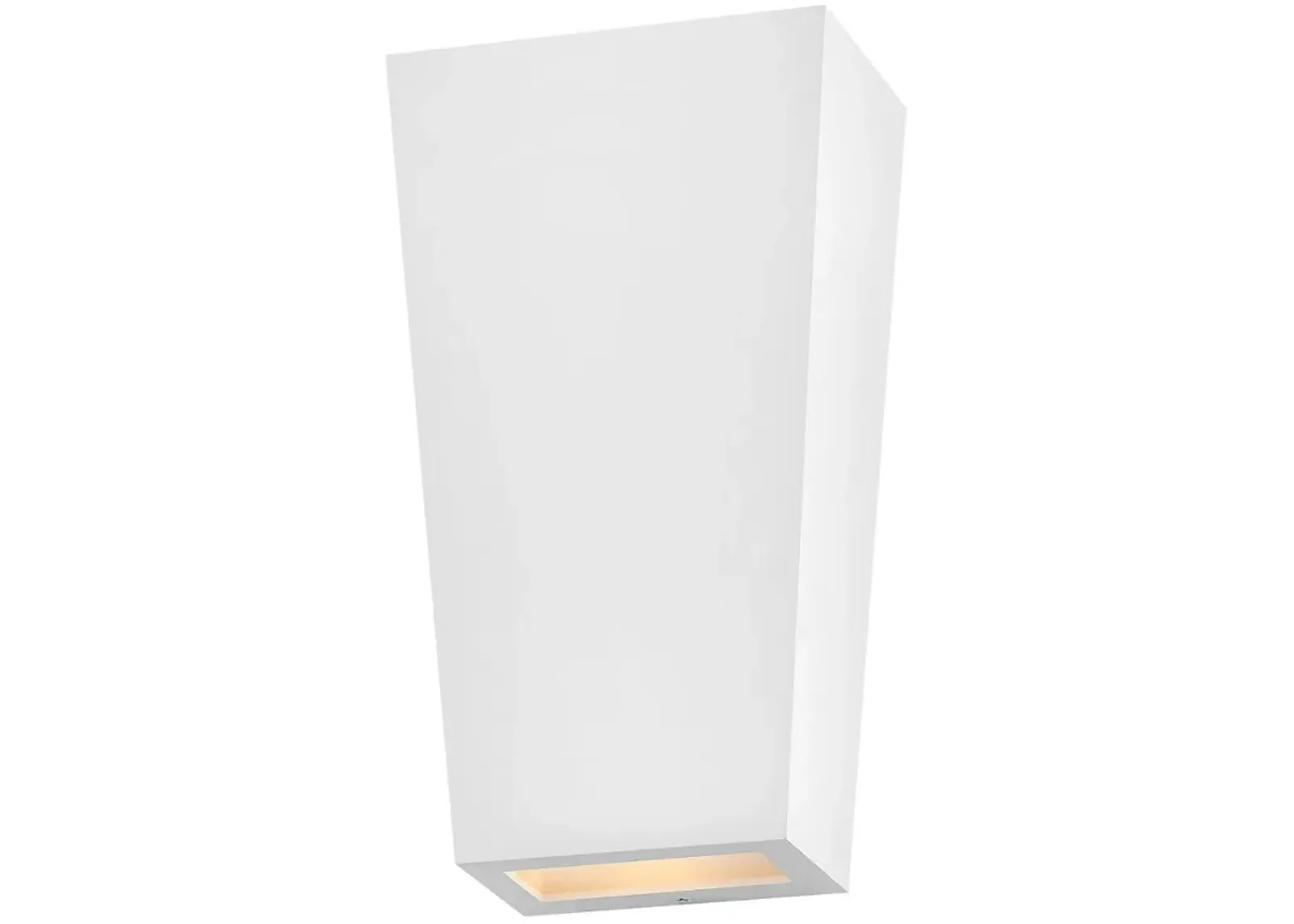 Hinkley - Outdoor Cruz Small Wall Mount Lantern Lantern- Textured White